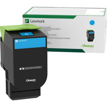 Load image into Gallery viewer, 70C00CG Return Program Toner, 1,000 Page-Yield, Cyan
