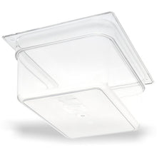 Load image into Gallery viewer, StorPlus Polycarbonate Food Pan, 8.7 qt, 10.38 x 12.75 x 6, Clear, Plastic
