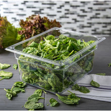 Load image into Gallery viewer, StorPlus Polycarbonate Food Pan, 8.7 qt, 10.38 x 12.75 x 6, Clear, Plastic
