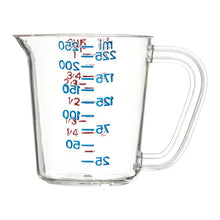 Load image into Gallery viewer, Commercial Measuring Cup, 1 cup, Plastic, Clear
