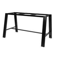 Load image into Gallery viewer, Midtown Bistro Dining Table with Four Periwinkle Kool Barstools, 36 x 72 x 41, Designer White
