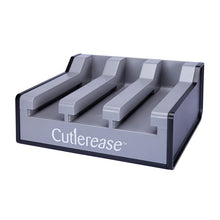 Load image into Gallery viewer, Cutlerease Base, Holds 3 Dispensers, 12.5 x 12.5 x 5.25, Gray/Black
