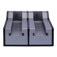 Load image into Gallery viewer, Cutlerease Base, Holds 2 Dispensers, 10.25 x 11 x 5.25, Gray/Black
