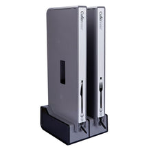 Load image into Gallery viewer, Cutlerease Base, Holds 2 Dispensers, 10.25 x 11 x 5.25, Gray/Black
