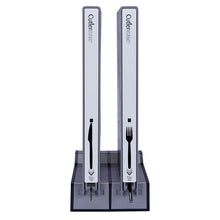 Load image into Gallery viewer, Cutlerease Base, Holds 2 Dispensers, 10.25 x 11 x 5.25, Gray/Black
