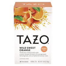 Load image into Gallery viewer, Tea Bags, Wild Sweet Orange, 20/Box, 6 Boxes/Carton
