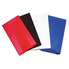 Load image into Gallery viewer, Table Set Rectangular Table Cover, Heavyweight Plastic, 54" x 108", Red, 6/Pack
