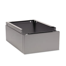 Load image into Gallery viewer, Optional Locker Base, 12w x 18d x 6h, Medium Gray
